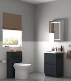 Keenware Dalston Back To Wall Toilet Unit: 500mm