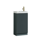 Keenware Windsor 460 Fluted Cloakroom Vanity Unit