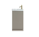 Keenware Windsor 460 Fluted Cloakroom Vanity Unit