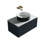 Keenware Windsor Countertop 600 Fluted Wall Hung Vanity Unit: