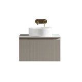 Keenware Windsor Countertop 600 Fluted Wall Hung Vanity Unit: