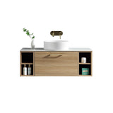 Keenware Harrow 1000 Wall Counter-Top Unit Incl Side Storage: