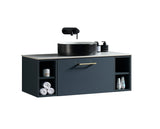 Keenware Harrow 1000 Wall Counter-Top Unit Incl Side Storage: