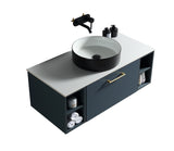 Keenware Harrow 1000 Wall Counter-Top Unit Incl Side Storage: