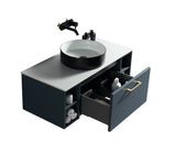 Keenware Harrow 1000 Wall Counter-Top Unit Incl Side Storage: