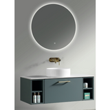 Keenware Harrow 1000 Wall Counter-Top Unit Incl Side Storage: