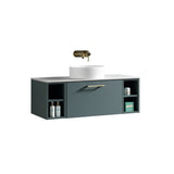 Keenware Harrow 1000 Wall Counter-Top Unit Incl Side Storage: