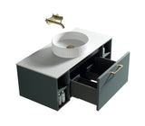 Keenware Harrow 1000 Wall Counter-Top Unit Incl Side Storage: