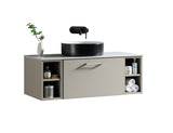Keenware Harrow 1000 Wall Counter-Top Unit Incl Side Storage: