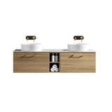 Keenware Harrow 1400 Double Wall Counter-Top Unit Incl Centre Storage
