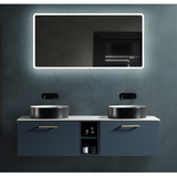 Keenware Harrow 1400 Double Wall Counter-Top Unit Incl Centre Storage