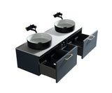 Keenware Harrow 1400 Double Wall Counter-Top Unit Incl Centre Storage