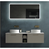 Keenware Harrow 1400 Double Wall Counter-Top Unit Incl Centre Storage