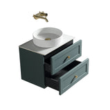 Keenware Westminster 600 Counter-Top Wall Hing Vanity Unit: