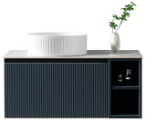 Keenware Windsor Countertop 800 Fluted Wall Hung Vanity Unit: