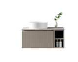 Keenware Windsor Countertop 800 Fluted Wall Hung Vanity Unit: