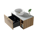 Keenware Harrow 800 Wall Counter-Top Unit Incl Side Storage