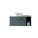 Keenware Harrow 800 Wall Counter-Top Unit Incl Side Storage