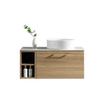 Keenware Harrow 800 Wall Counter-Top Unit Incl Side Storage