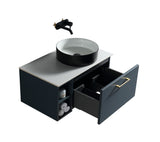 Keenware Harrow 800 Wall Counter-Top Unit Incl Side Storage