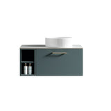 Keenware Harrow 800 Wall Counter-Top Unit Incl Side Storage