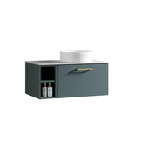 Keenware Harrow 800 Wall Counter-Top Unit Incl Side Storage