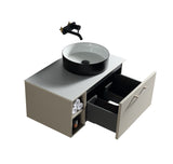 Keenware Harrow 800 Wall Counter-Top Unit Incl Side Storage