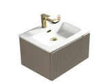 Keenware Windsor 600 Fluted Wall Hung Vanity Unit: