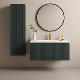 Keenware Windsor 900 Fluted Wall Hung Cabinet Unit