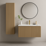 Keenware Windsor 900 Fluted Wall Hung Cabinet Unit