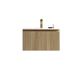 Keenware Windsor 600 Fluted Wall Hung Vanity Unit: