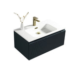 Keenware Windsor 800 Fluted Wall Hung Vanity Unit: