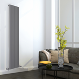 Keenware Solana Aluminium Radiator: 1800x375mm
