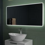 Keenware KBM-354 Venus LED Bathroom Mirror With Bluetooth Speakers: 1200x600mm