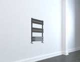 Keenware KTW-002 Hoxton Anthracite Grey Designer Flat Panel Towel Warmer Radiator: 650x400mm