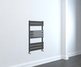 Keenware KTW-005 Hoxton Anthracite Grey Designer Flat Panel Towel Warmer Radiator: 800x450mm