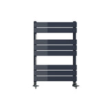 Keenware KTW-005 Hoxton Anthracite Grey Designer Flat Panel Towel Warmer Radiator: 800x450mm