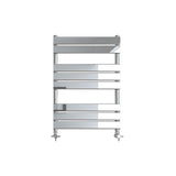 Keenware KTW-006 Hoxton Chrome Designer Flat Panel Towel Warmer Radiator: 800x450mm