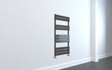 Keenware KTW-008 Hoxton Anthracite Grey Designer Flat Panel Towel Warmer Radiator: 1000x450mm