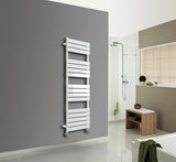 Keenware KTW-013 Hoxton White Designer Flat Panel Towel Warmer Radiator: 1600x450mm