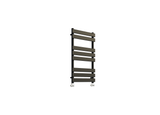 Keenware KTW-232 Lunar Hoxton Matt Black Designer Flat Panel Towel Warmer Radiator: 800x450mm