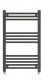 Keenware KTW-241 Pinner Anthracite Grey Towel Ladder Rail Towel Warmer Radiator: 800x500mm