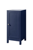 Keenware KVU-055 Sapphire Blue Chelsea Shaker Style Vanity Side Cupboard – 400mm