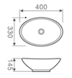 Keenware KVU-445S Millbank Premium Gloss White Floor Standing Vanity Unit With Counter Basin: 600mm