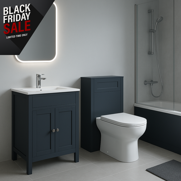 Keenware Chelsea KVU-471 Vanity Suite: Shadow Grey