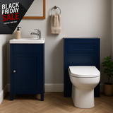 Keenware KVU-039CS Chelsea Cloakroom Vanity &amp; BTW Toilet Unit Set