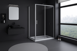Keenware Rectangle Shower Enclosure & Tray: 1200x900mm