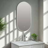 Keenware KBM-366 Orion Oval LED Backlit Bathroom Mirror