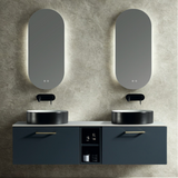 Keenware KBM-366 Orion Oval LED Backlit Bathroom Mirror