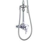 Keenware Modern Edwardian Ludgate Shower System: Chrome